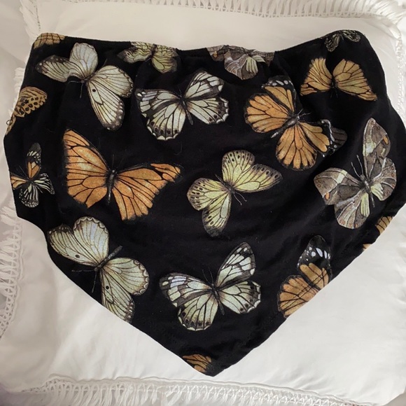 Butterfly print tube top - Picture 4 of 4